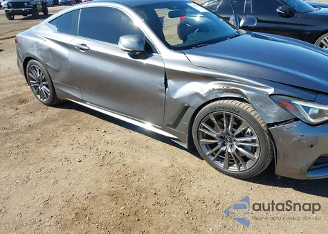 2017 Infiniti Q60 3.0T Sport z USA, uszkodzony, nr VIN JN1EV7EK3HM362664